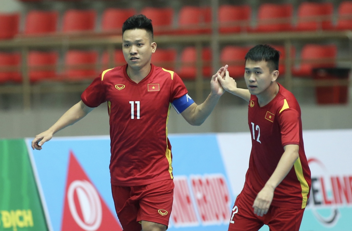 ĐT Futsal Việt Nam thắng đậm 4-0 trước ĐT Futsal Myanmar